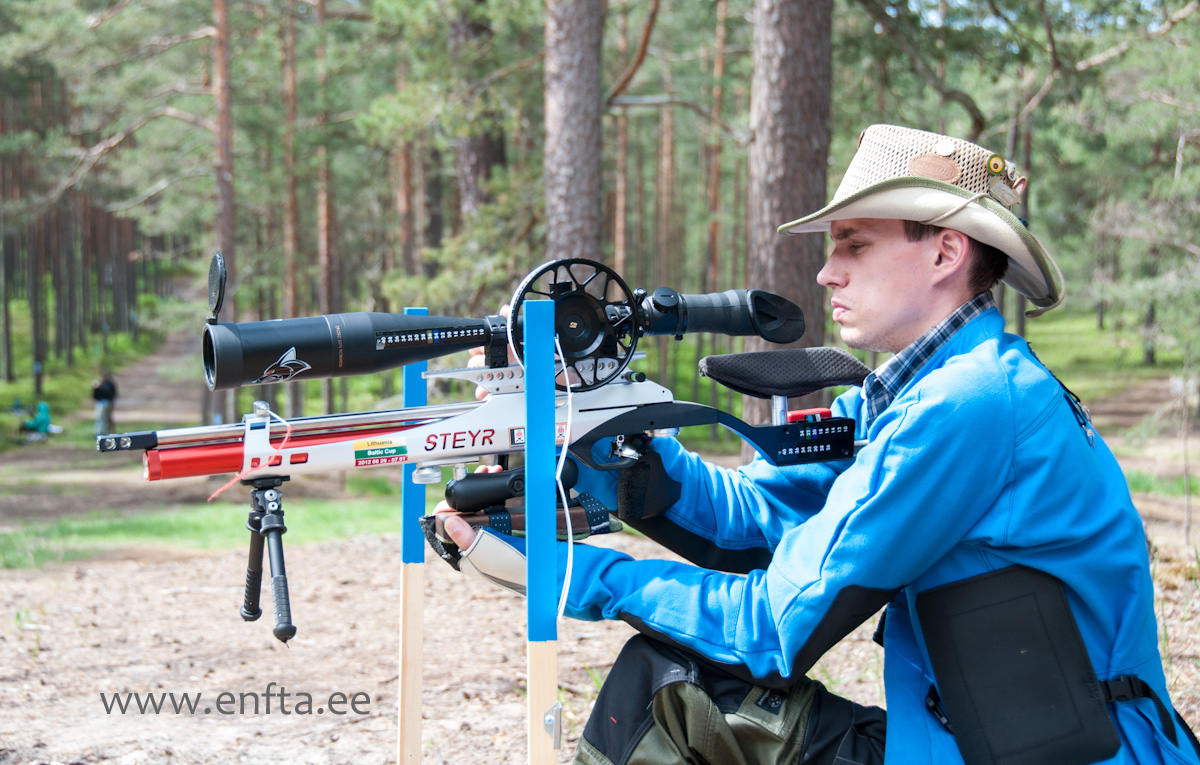 Romi Agar, Steyr LG 110 Field Target, Sightron SIII SS 10-50x60